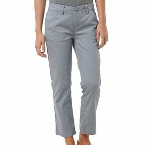 SOLD Gray Cropped Boulder Print Pants